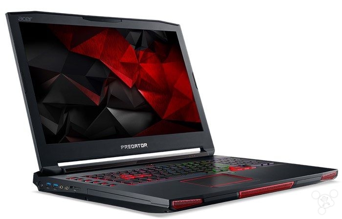 Acer Predator 17X gaming support VR device